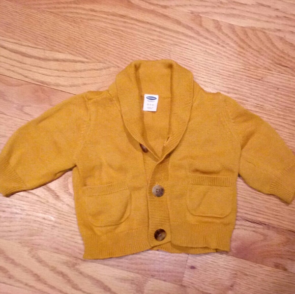 baby boy navy cardigan